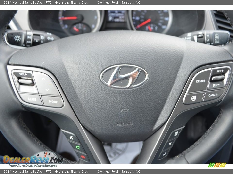 2014 Hyundai Santa Fe Sport FWD Moonstone Silver / Gray Photo #19