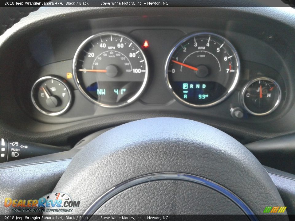 2018 Jeep Wrangler Sahara 4x4 Black / Black Photo #18