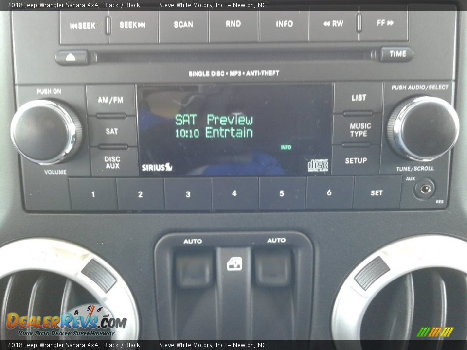 2018 Jeep Wrangler Sahara 4x4 Black / Black Photo #20