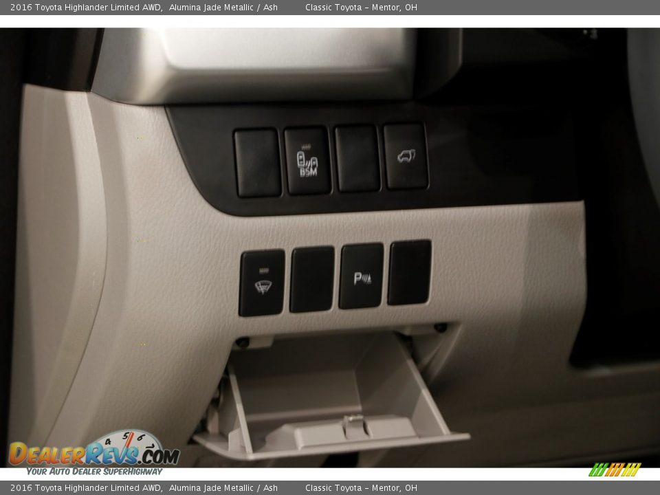 2016 Toyota Highlander Limited AWD Alumina Jade Metallic / Ash Photo #5