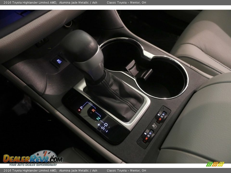 2016 Toyota Highlander Limited AWD Alumina Jade Metallic / Ash Photo #18