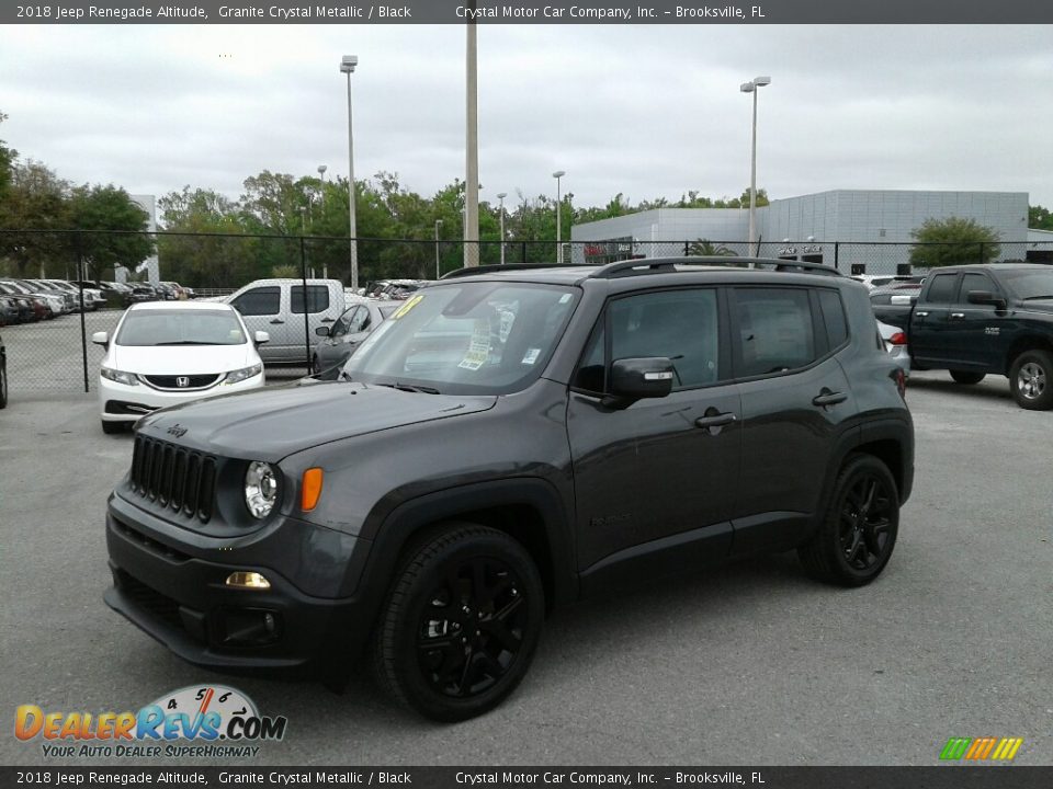 2018 Jeep Renegade Altitude Granite Crystal Metallic / Black Photo #1