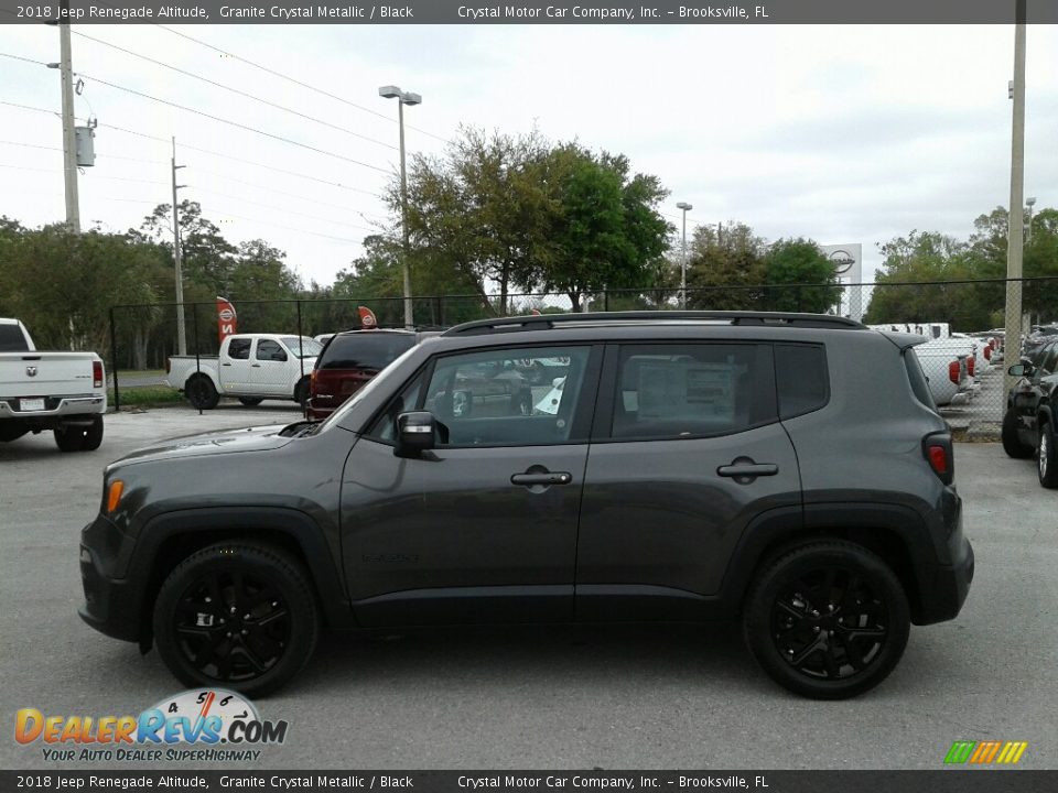 2018 Jeep Renegade Altitude Granite Crystal Metallic / Black Photo #2