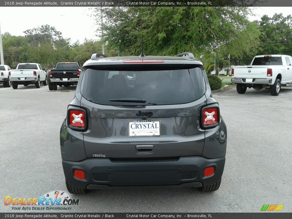 2018 Jeep Renegade Altitude Granite Crystal Metallic / Black Photo #4