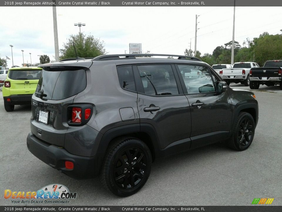 2018 Jeep Renegade Altitude Granite Crystal Metallic / Black Photo #5