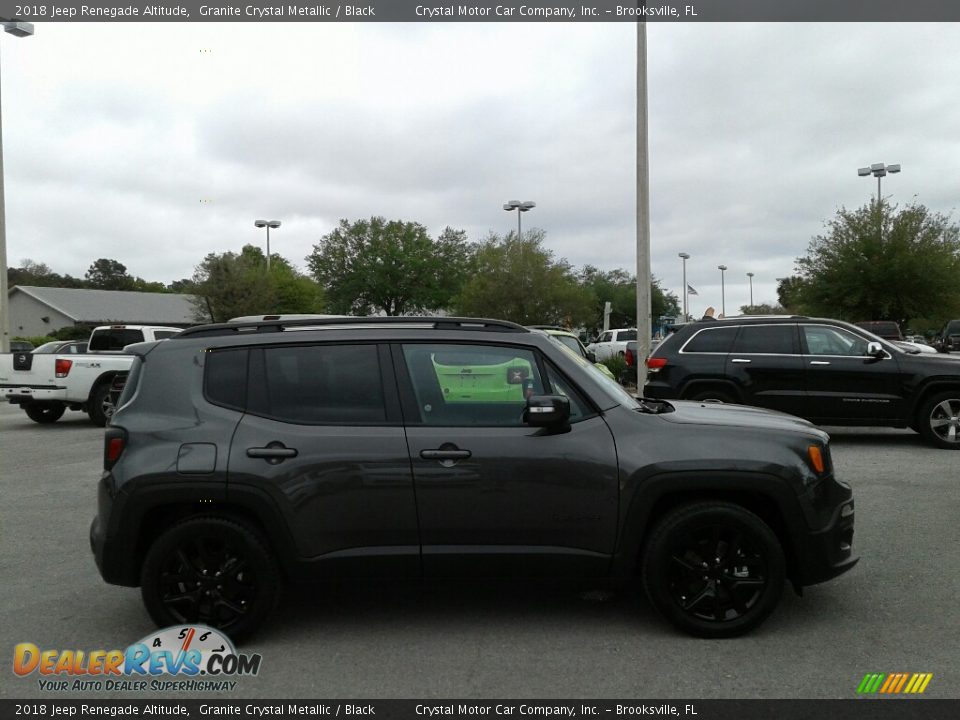 2018 Jeep Renegade Altitude Granite Crystal Metallic / Black Photo #6