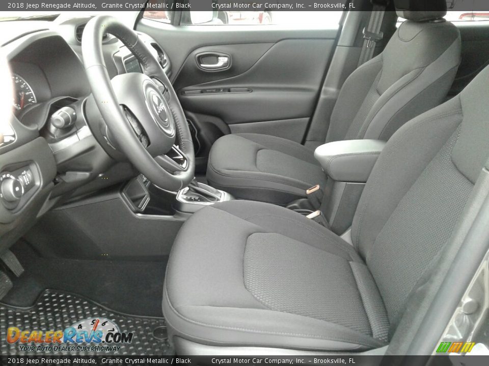 2018 Jeep Renegade Altitude Granite Crystal Metallic / Black Photo #9