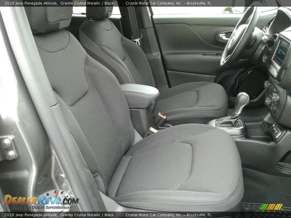 2018 Jeep Renegade Altitude Granite Crystal Metallic / Black Photo #12