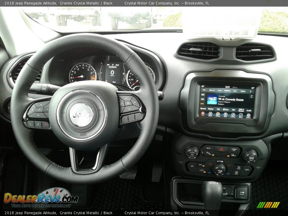 2018 Jeep Renegade Altitude Granite Crystal Metallic / Black Photo #13