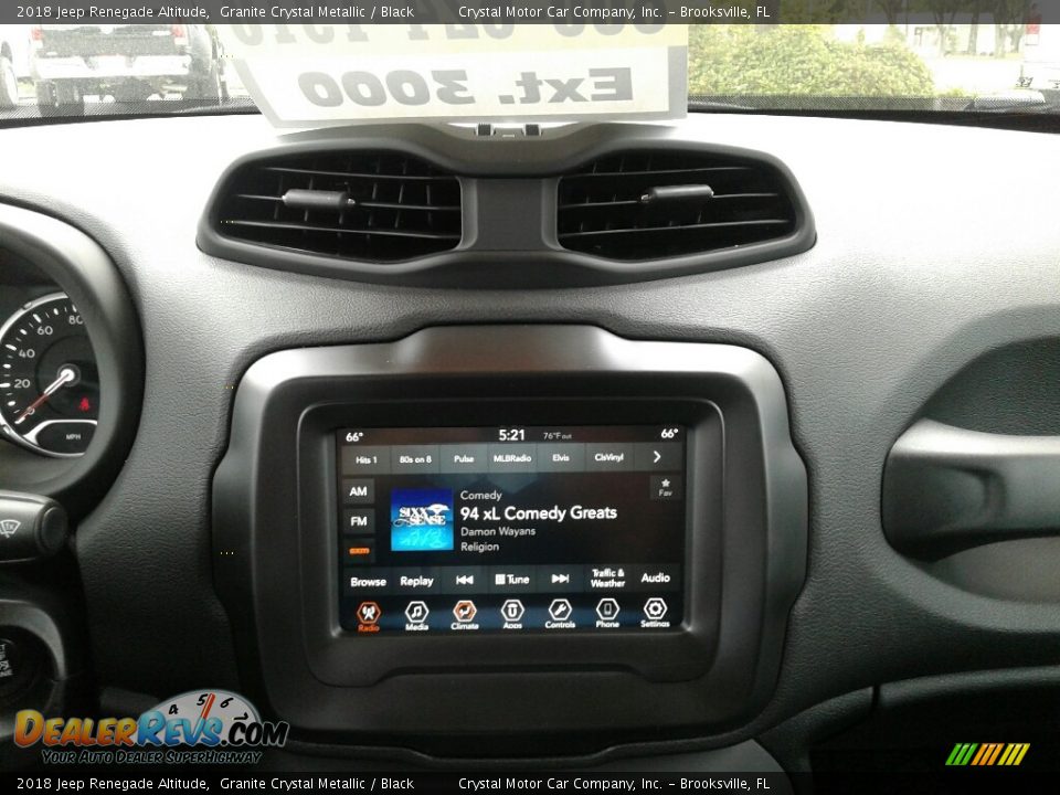 2018 Jeep Renegade Altitude Granite Crystal Metallic / Black Photo #15