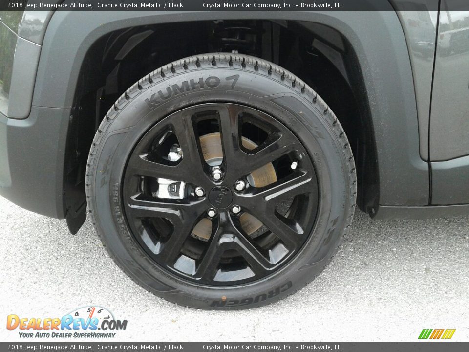 2018 Jeep Renegade Altitude Granite Crystal Metallic / Black Photo #20