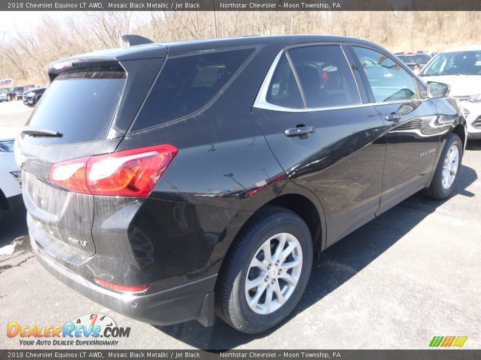 2018 Chevrolet Equinox LT AWD Mosaic Black Metallic / Jet Black Photo #4