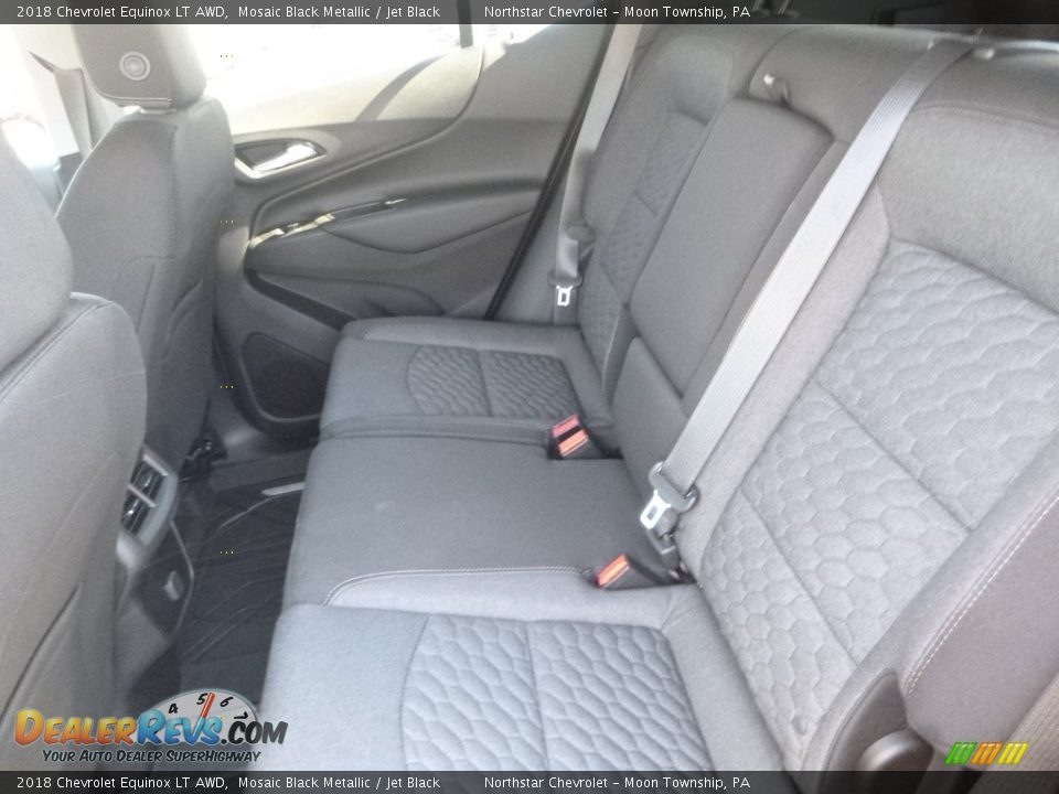 2018 Chevrolet Equinox LT AWD Mosaic Black Metallic / Jet Black Photo #12