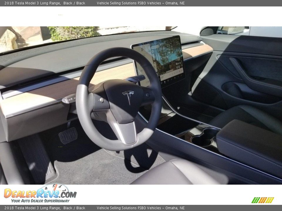 Front Seat of 2018 Tesla Model 3 Long Range Photo #5