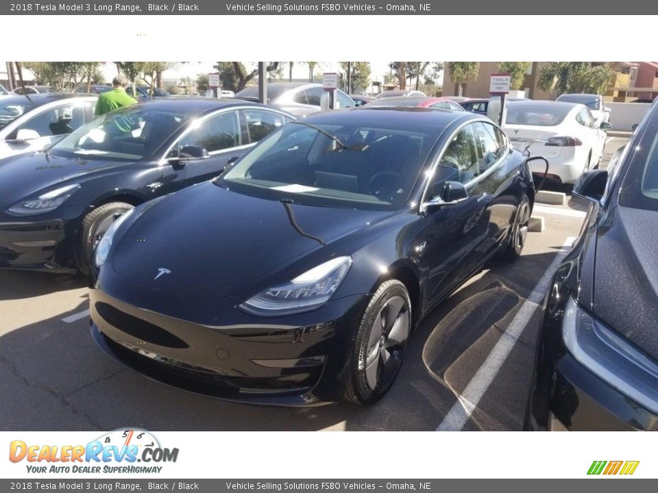 Black 2018 Tesla Model 3 Long Range Photo #10