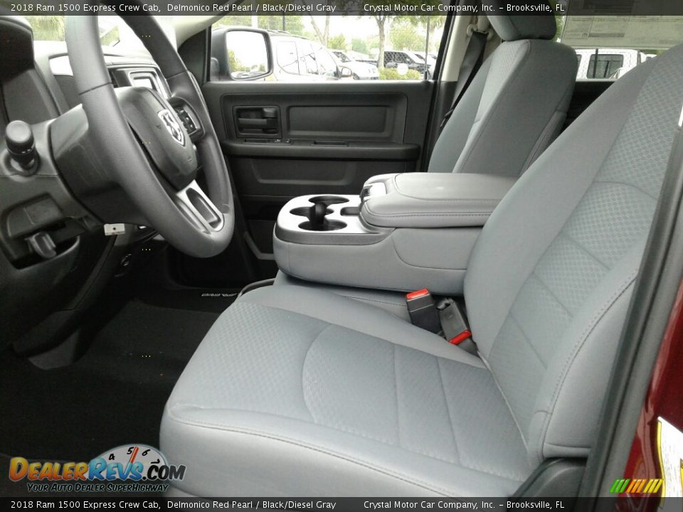 Front Seat of 2018 Ram 1500 Express Crew Cab Photo #9