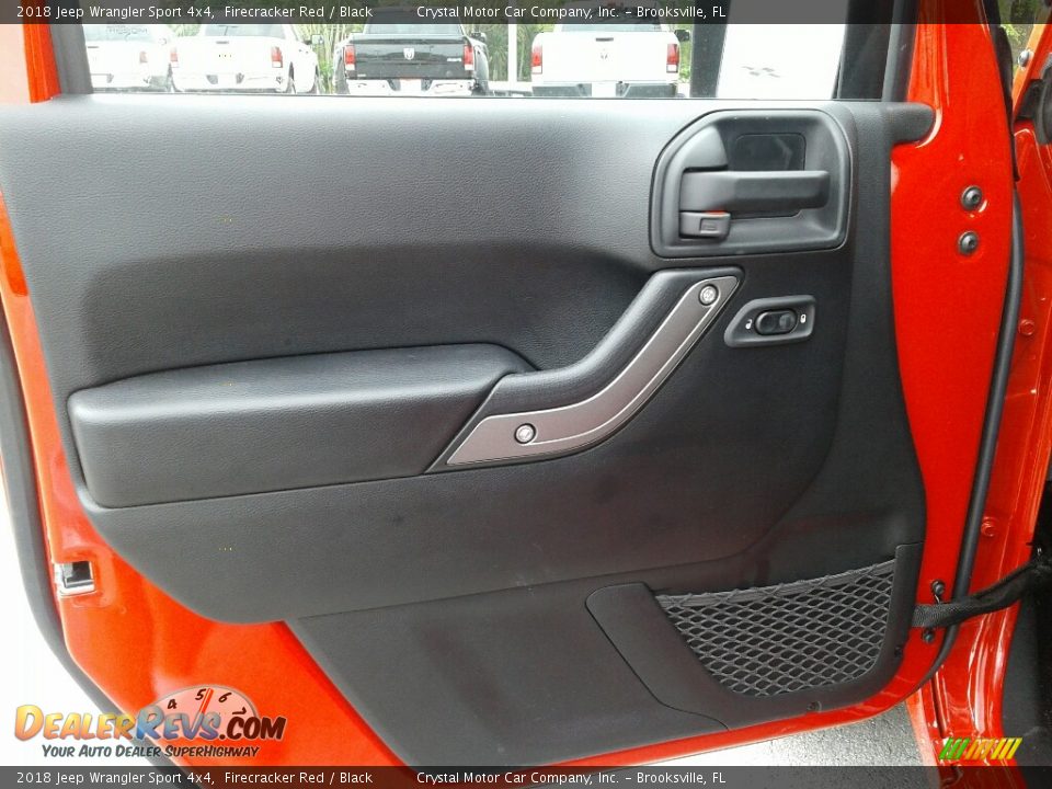 2018 Jeep Wrangler Sport 4x4 Firecracker Red / Black Photo #17
