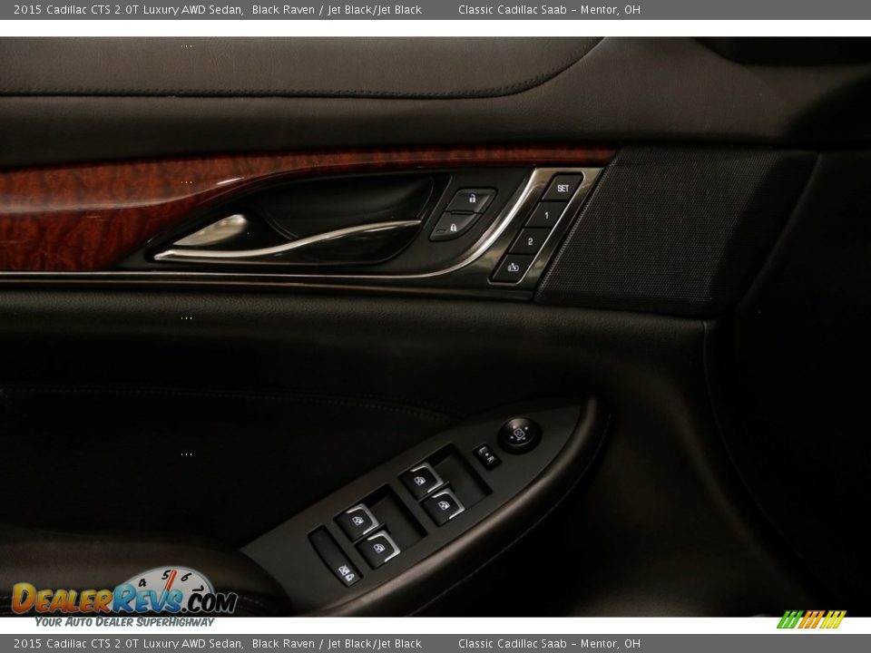 2015 Cadillac CTS 2.0T Luxury AWD Sedan Black Raven / Jet Black/Jet Black Photo #5