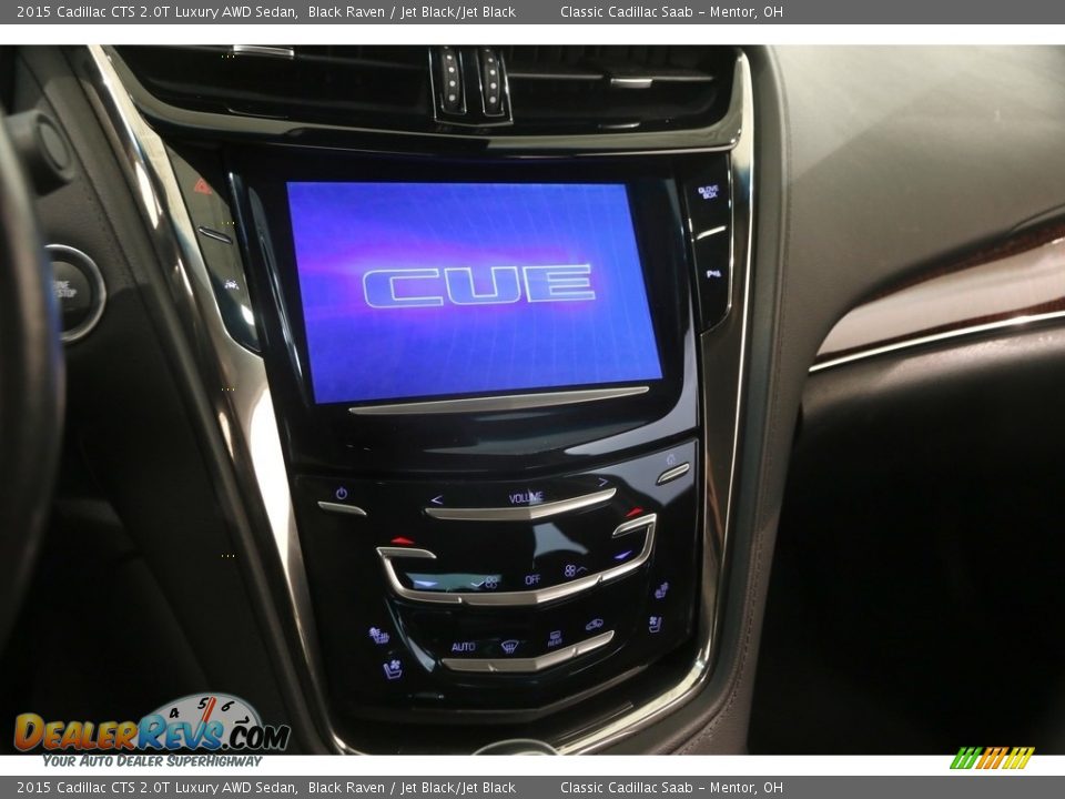 2015 Cadillac CTS 2.0T Luxury AWD Sedan Black Raven / Jet Black/Jet Black Photo #10