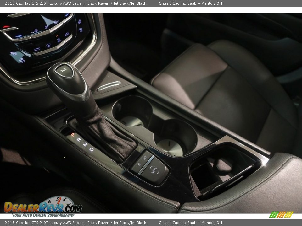 2015 Cadillac CTS 2.0T Luxury AWD Sedan Black Raven / Jet Black/Jet Black Photo #16