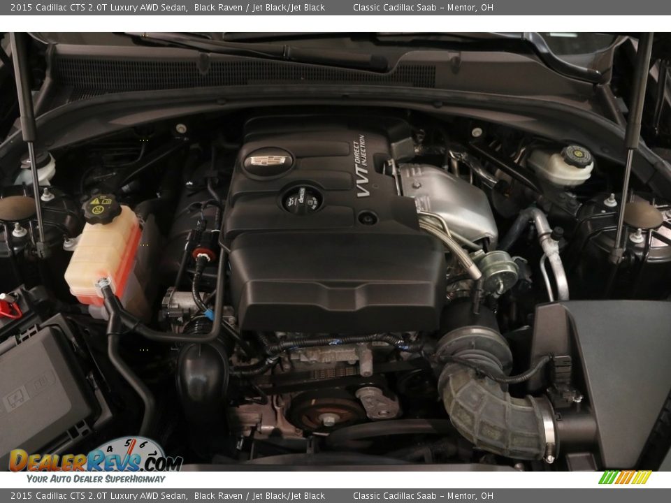 2015 Cadillac CTS 2.0T Luxury AWD Sedan Black Raven / Jet Black/Jet Black Photo #21