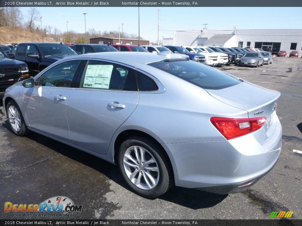 2018 Chevrolet Malibu LT Arctic Blue Metallic / Jet Black Photo #3