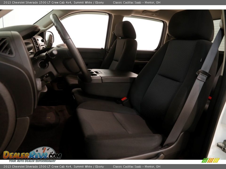 2013 Chevrolet Silverado 1500 LT Crew Cab 4x4 Summit White / Ebony Photo #5