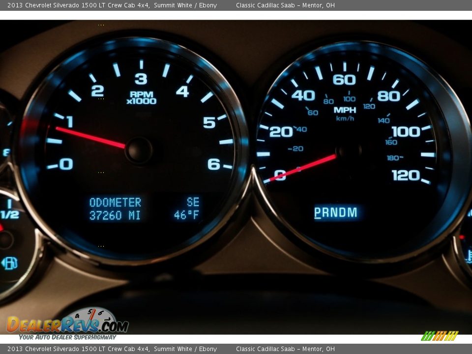 2013 Chevrolet Silverado 1500 LT Crew Cab 4x4 Summit White / Ebony Photo #8