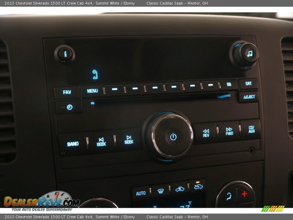 2013 Chevrolet Silverado 1500 LT Crew Cab 4x4 Summit White / Ebony Photo #9