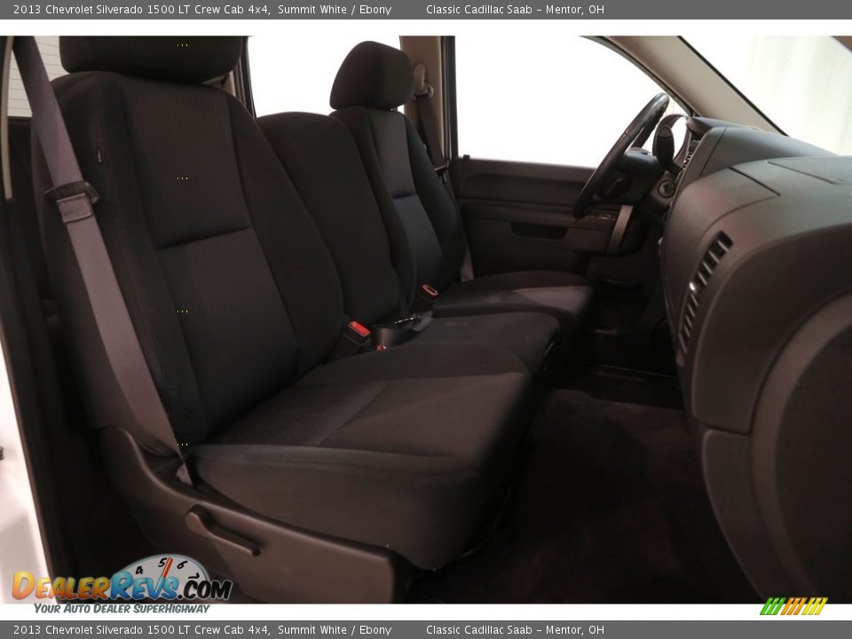 2013 Chevrolet Silverado 1500 LT Crew Cab 4x4 Summit White / Ebony Photo #10