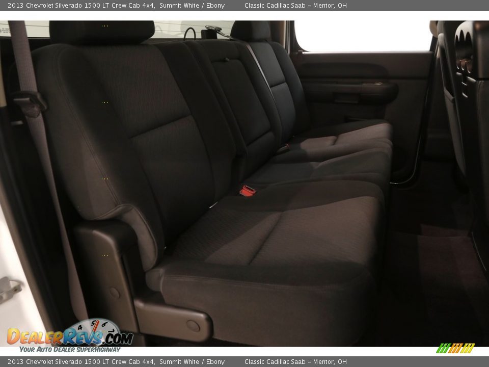 2013 Chevrolet Silverado 1500 LT Crew Cab 4x4 Summit White / Ebony Photo #11