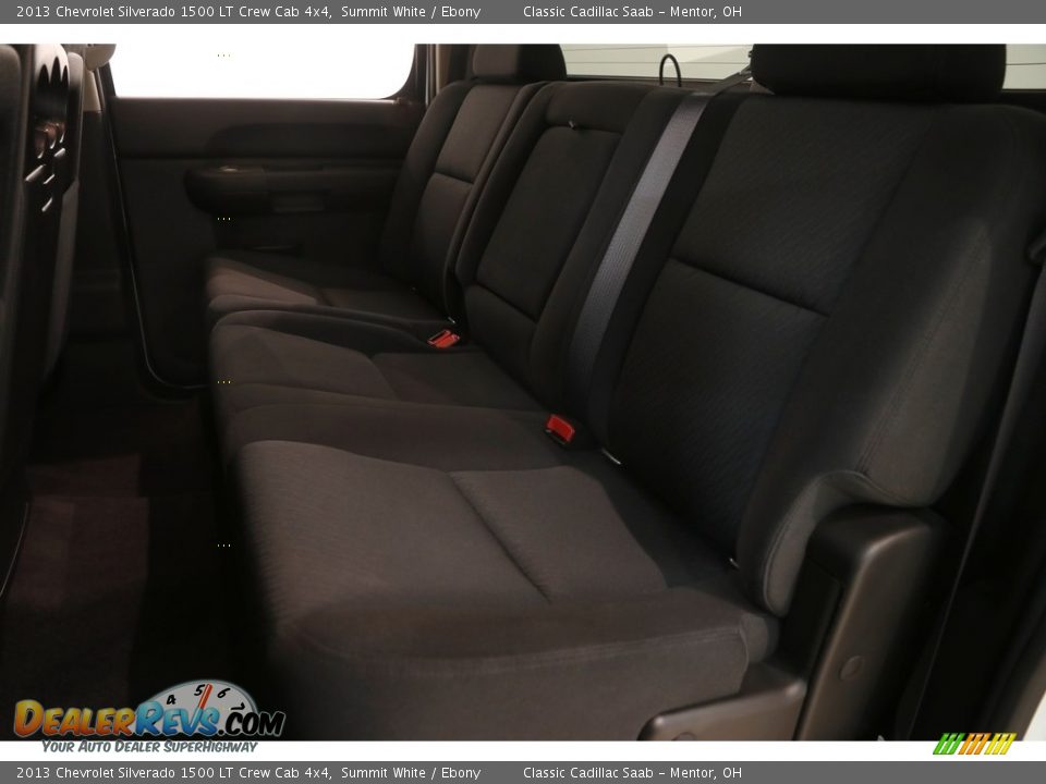 2013 Chevrolet Silverado 1500 LT Crew Cab 4x4 Summit White / Ebony Photo #12