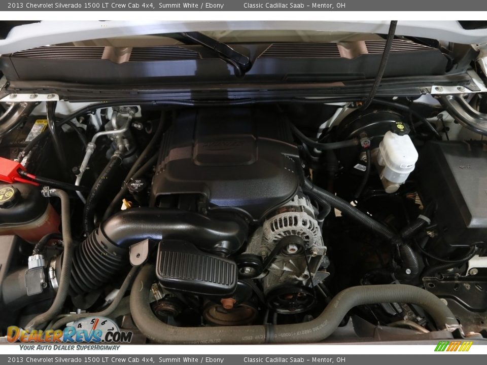 2013 Chevrolet Silverado 1500 LT Crew Cab 4x4 Summit White / Ebony Photo #14