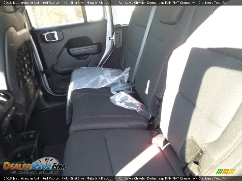 2018 Jeep Wrangler Unlimited Rubicon 4x4 Billet Silver Metallic / Black Photo #12