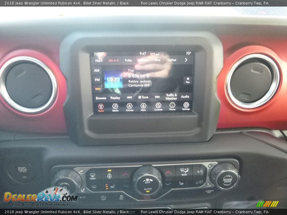 2018 Jeep Wrangler Unlimited Rubicon 4x4 Billet Silver Metallic / Black Photo #16