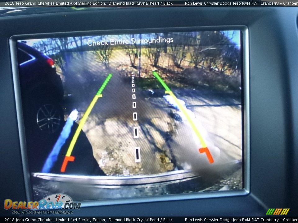 2018 Jeep Grand Cherokee Limited 4x4 Sterling Edition Diamond Black Crystal Pearl / Black Photo #16