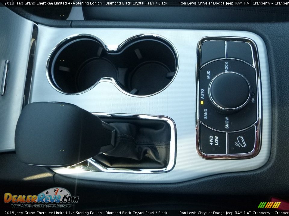 2018 Jeep Grand Cherokee Limited 4x4 Sterling Edition Diamond Black Crystal Pearl / Black Photo #19