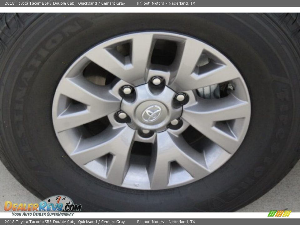 2018 Toyota Tacoma SR5 Double Cab Quicksand / Cement Gray Photo #4