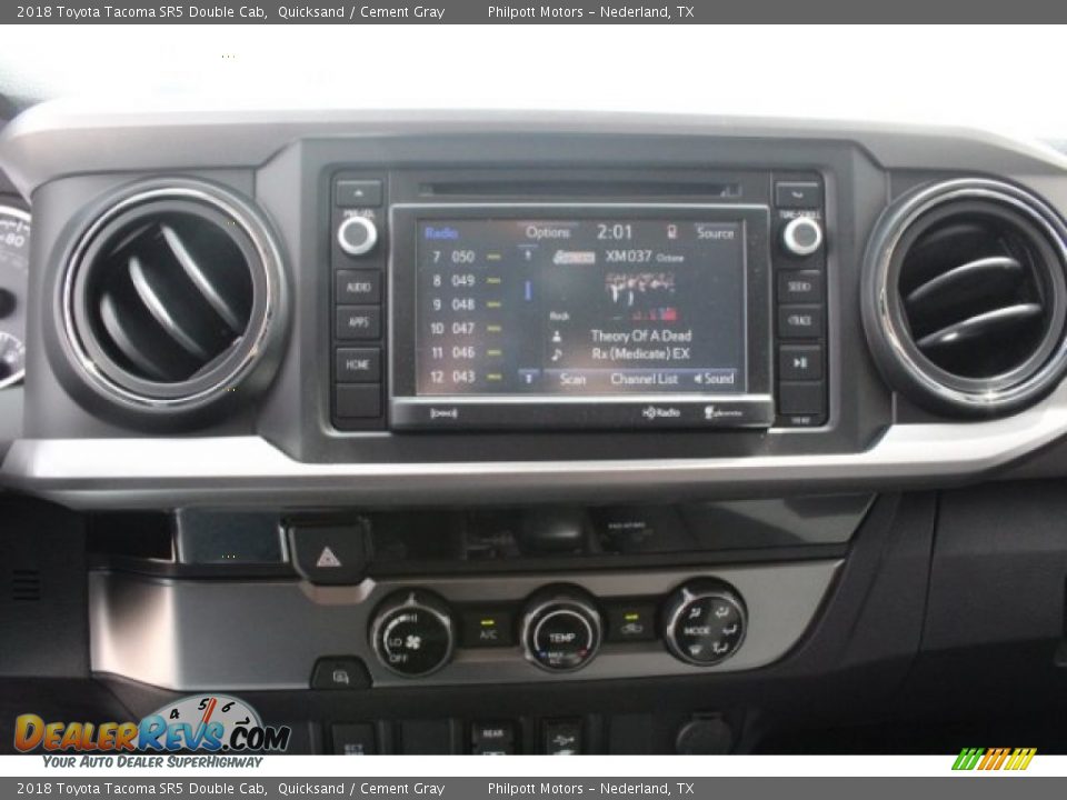 2018 Toyota Tacoma SR5 Double Cab Quicksand / Cement Gray Photo #15