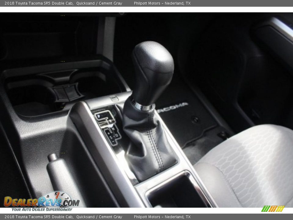2018 Toyota Tacoma SR5 Double Cab Quicksand / Cement Gray Photo #16