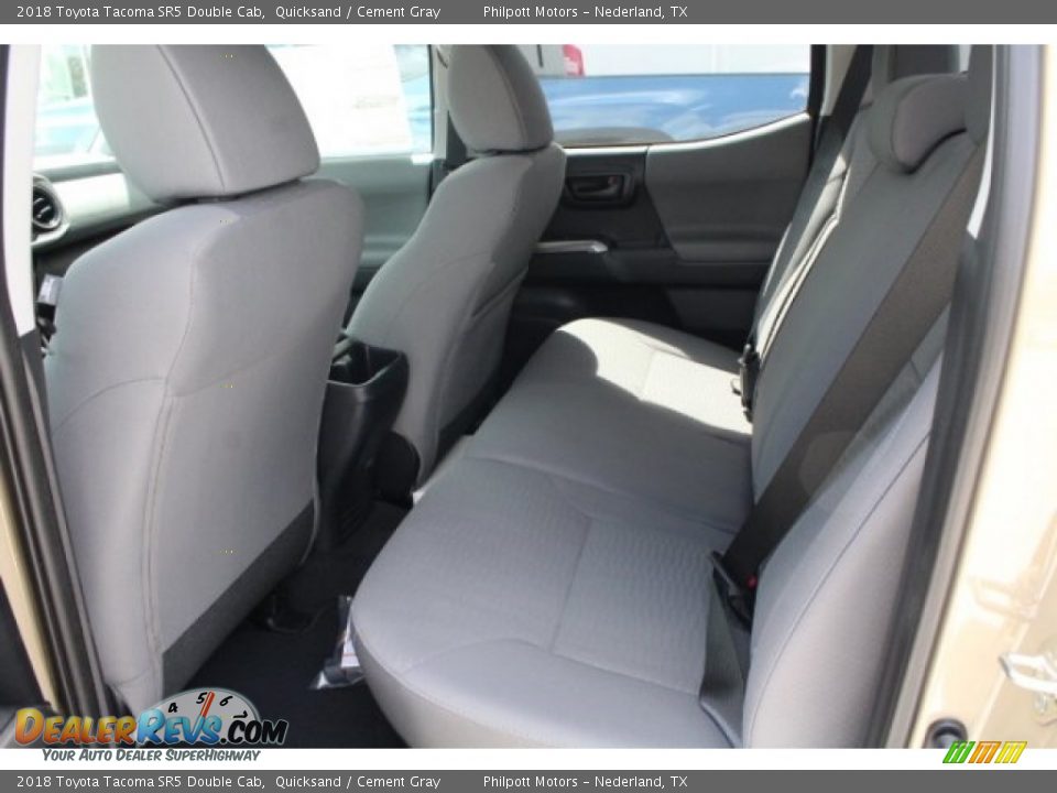 2018 Toyota Tacoma SR5 Double Cab Quicksand / Cement Gray Photo #21