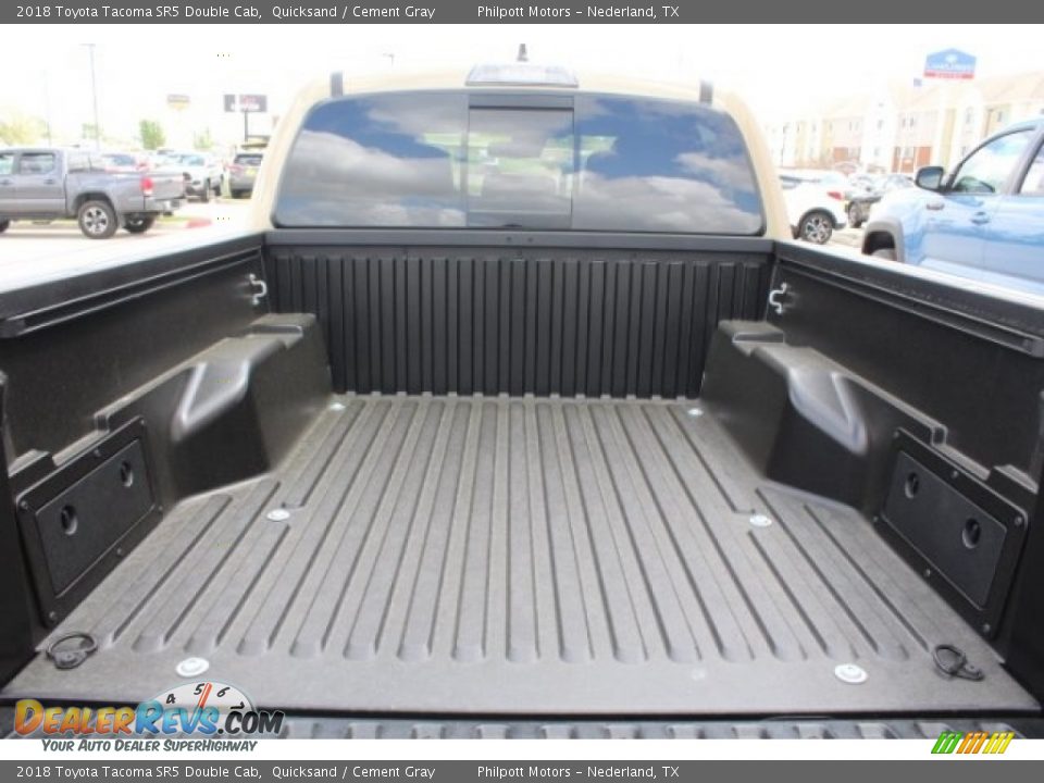 2018 Toyota Tacoma SR5 Double Cab Quicksand / Cement Gray Photo #24