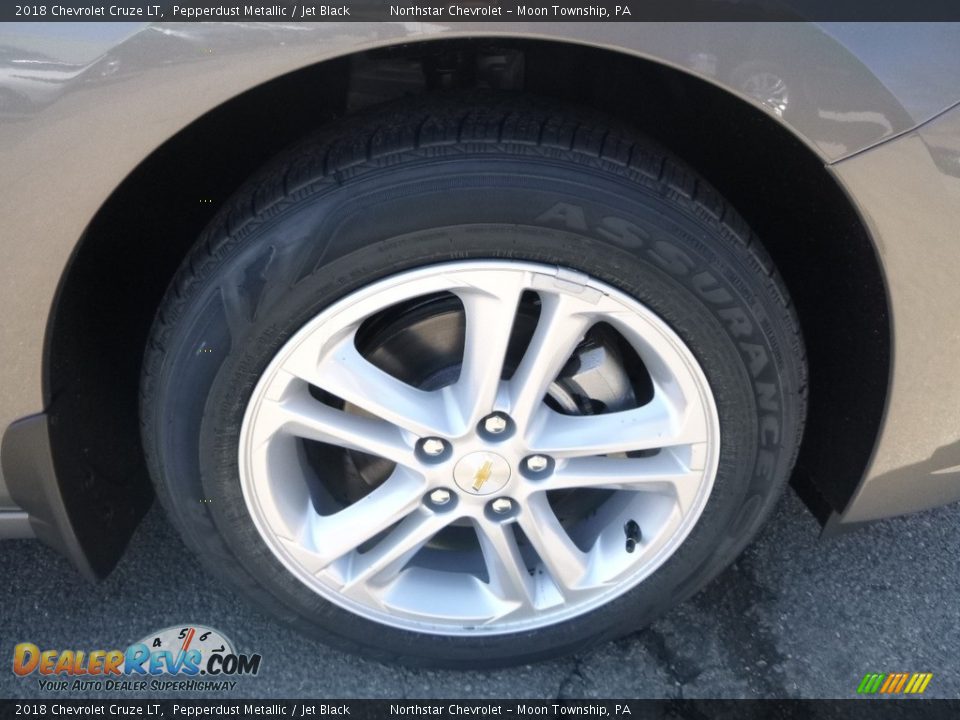 2018 Chevrolet Cruze LT Pepperdust Metallic / Jet Black Photo #9