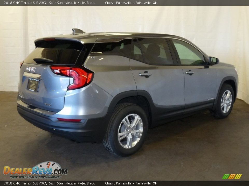 2018 GMC Terrain SLE AWD Satin Steel Metallic / ­Jet Black Photo #2