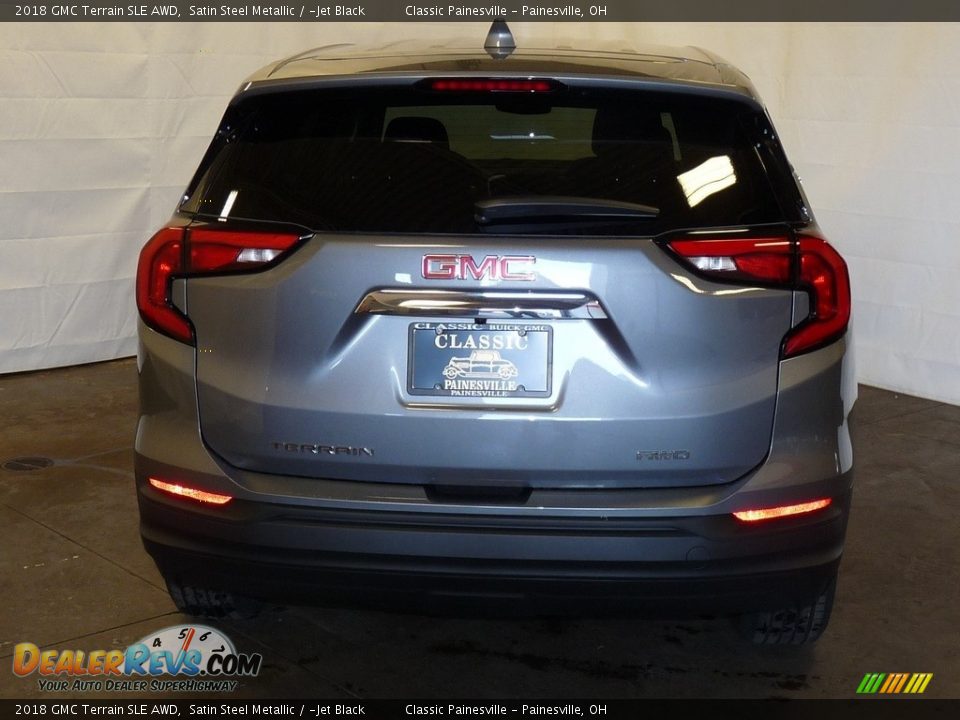 2018 GMC Terrain SLE AWD Satin Steel Metallic / ­Jet Black Photo #3