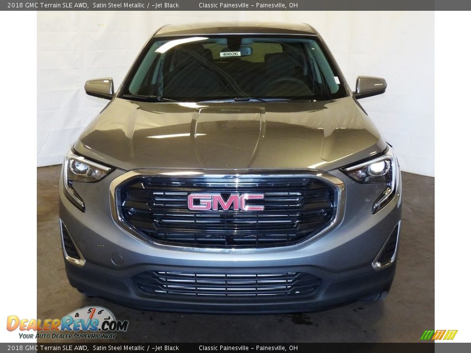 2018 GMC Terrain SLE AWD Satin Steel Metallic / ­Jet Black Photo #4