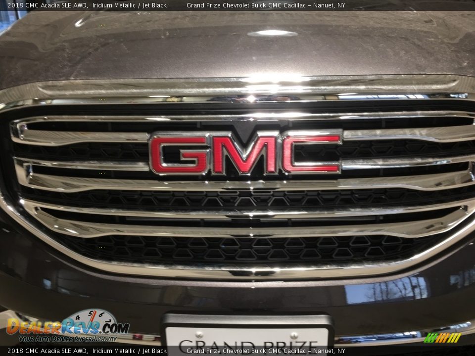 2018 GMC Acadia SLE AWD Iridium Metallic / Jet Black Photo #9