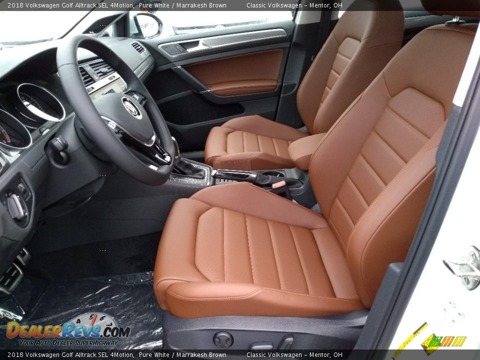 Marrakesh Brown Interior - 2018 Volkswagen Golf Alltrack SEL 4Motion Photo #3
