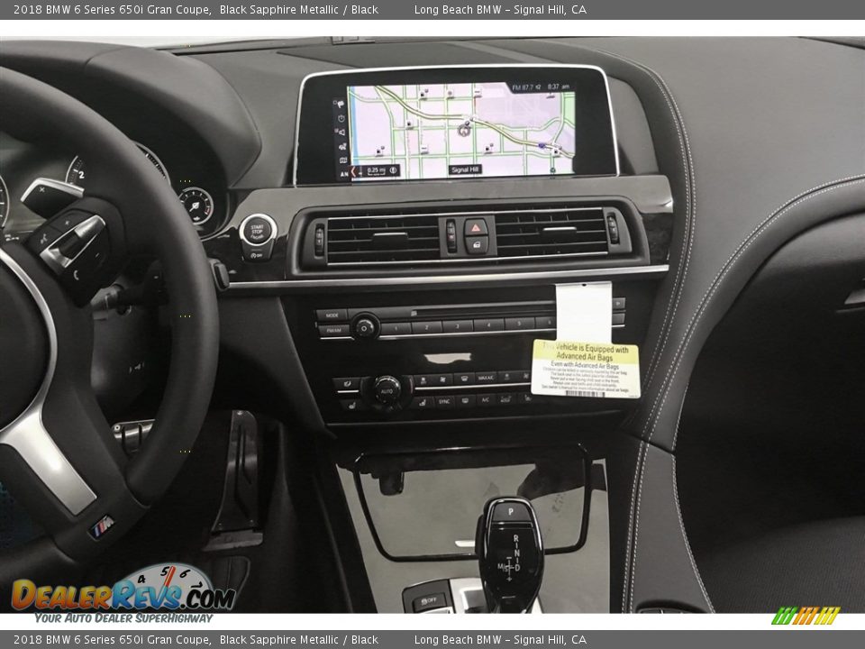 Controls of 2018 BMW 6 Series 650i Gran Coupe Photo #6