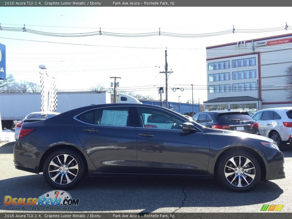 2016 Acura TLX 2.4 Graphite Luster Metallic / Ebony Photo #2
